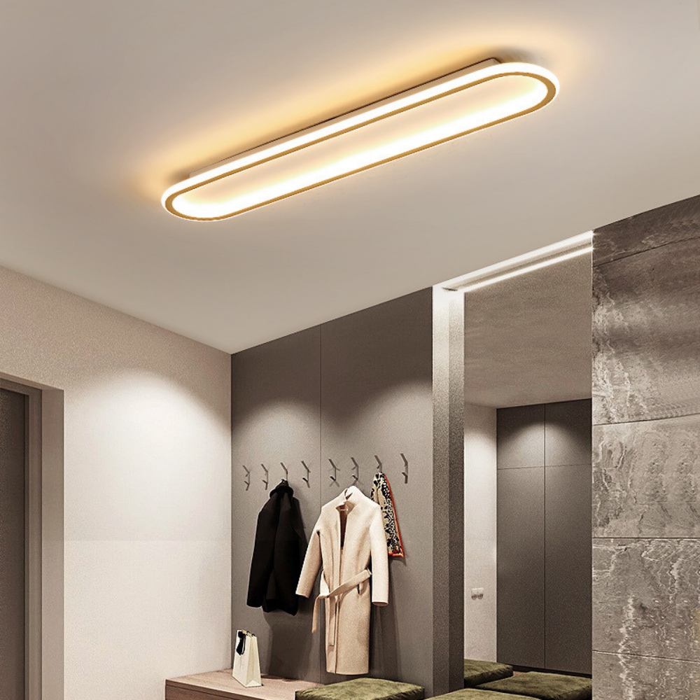 Lámpara de techo LED minimalista acrílica de diseño ultradelgado