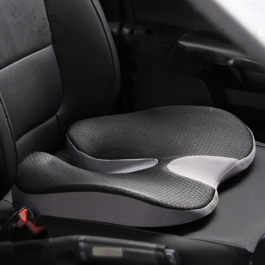 Almofada para Assento Ergonómica Almofada de Cadeira Espuma Viscoelástica Escritório Automóvel