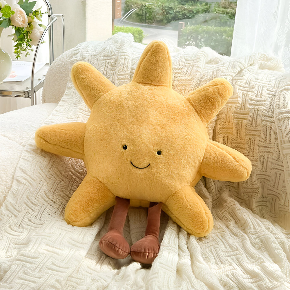 Decorative Cushion Sun Moon Design Home Accent