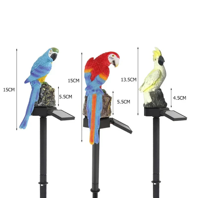 SolarLumi – Decorative Solar LED Garden Lamp with Bird – Weatherproof & Energy Efficient