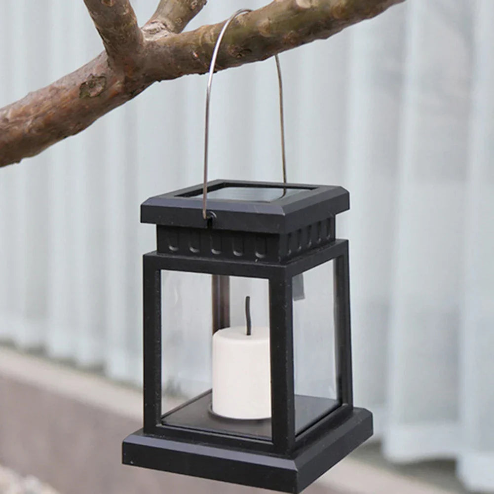 SolarGarden - Zonne-energie Kaarslantaarns voor Tuin & Balkon – Weerbestendige Decoratieve LED Verlichting