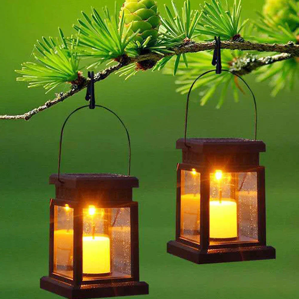 SolarGarden - Zonne-energie Kaarslantaarns voor Tuin & Balkon – Weerbestendige Decoratieve LED Verlichting