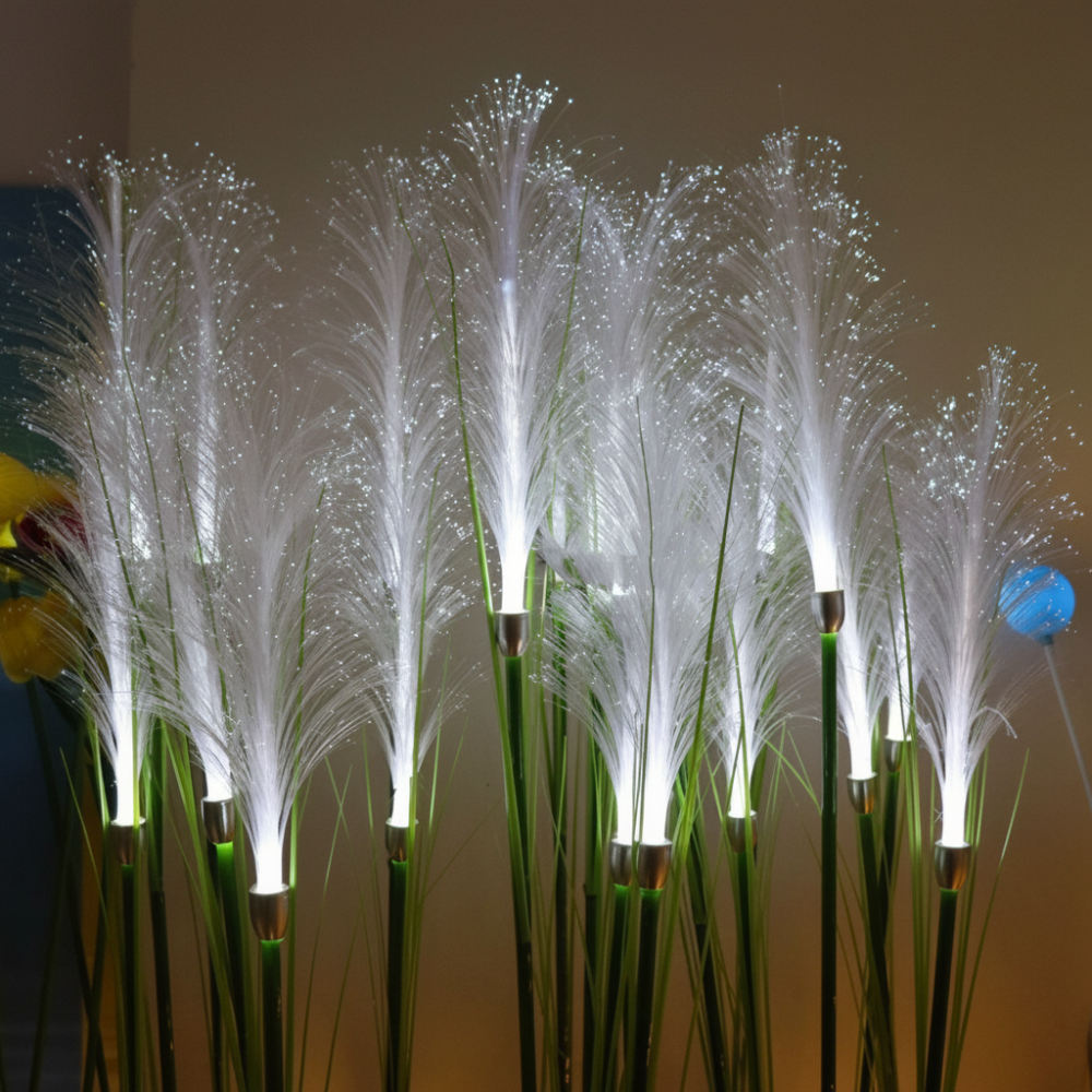 Zonne-riet tuinlamp
