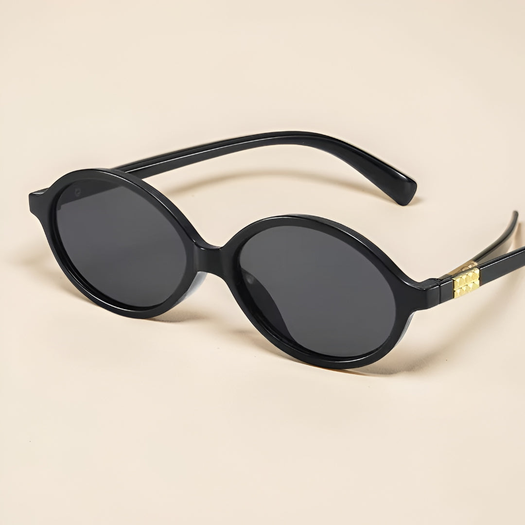 Zonnebril Dames Ovaal Retro Vintage Mode Accessoire UV Bescherming