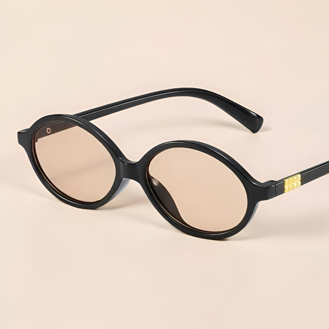 Women's Oval Retro Vintage Fashion Sunglasses UV Protection