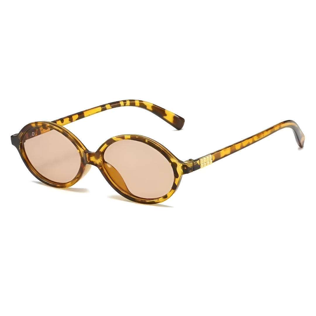 Women's Oval Retro Vintage Fashion Sunglasses UV Protection
