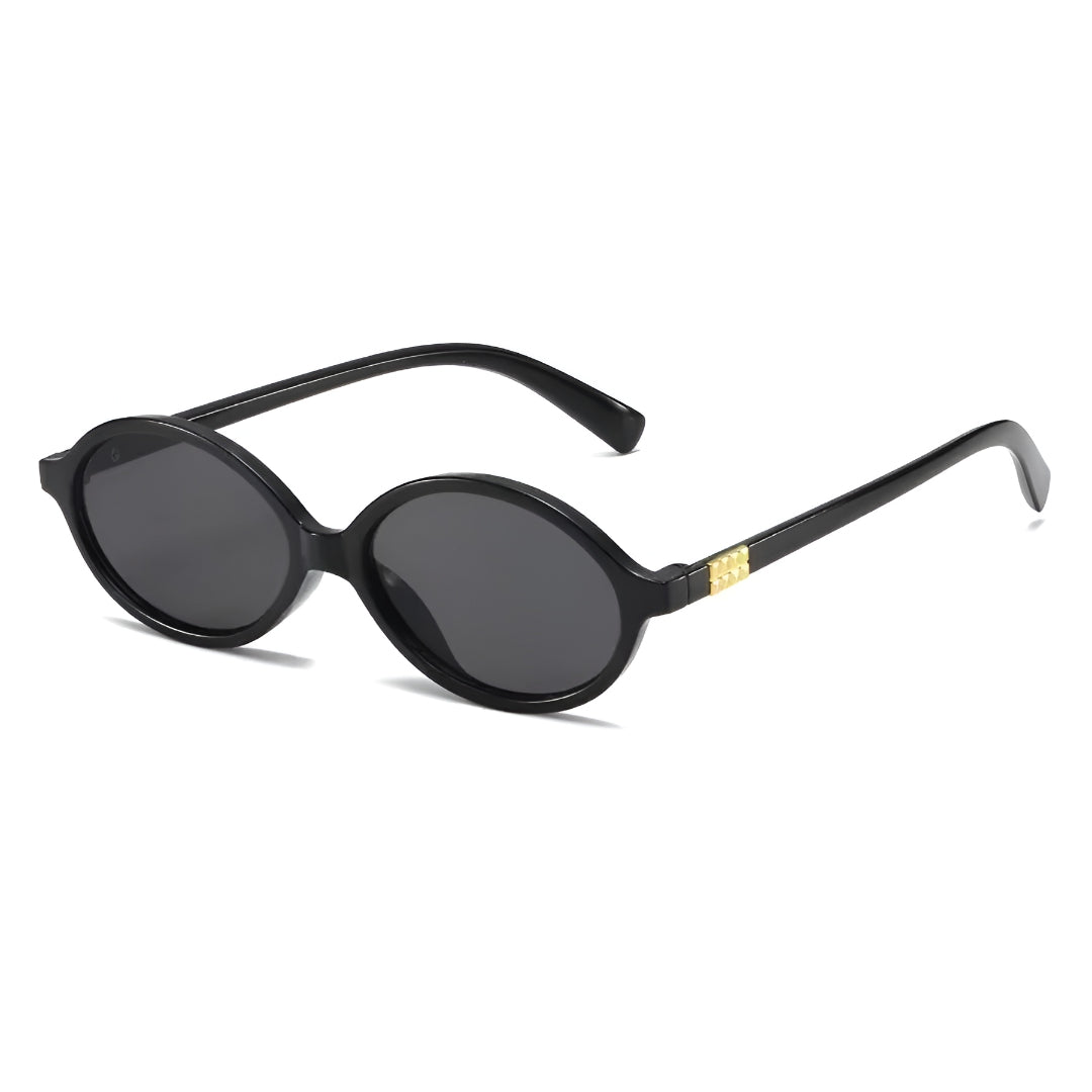 Women's Oval Retro Vintage Fashion Sunglasses UV Protection