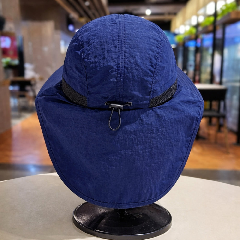 Cappello Uomo Hiking Tesa Larga Protezione Sole Outdoor