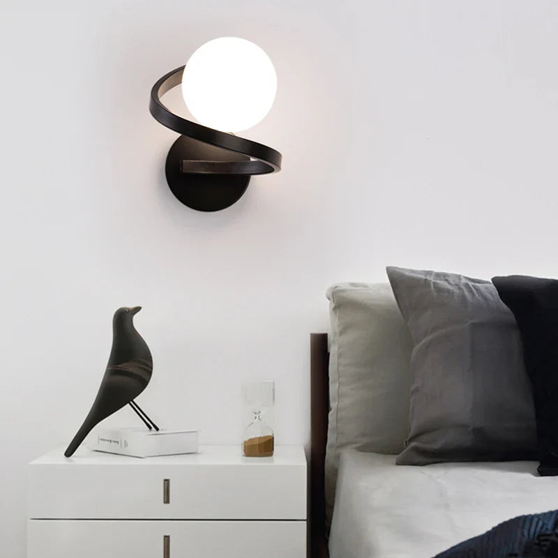 EclipseFlex - Black Copper Wall Lamp | Luxury LED Wall Lighting