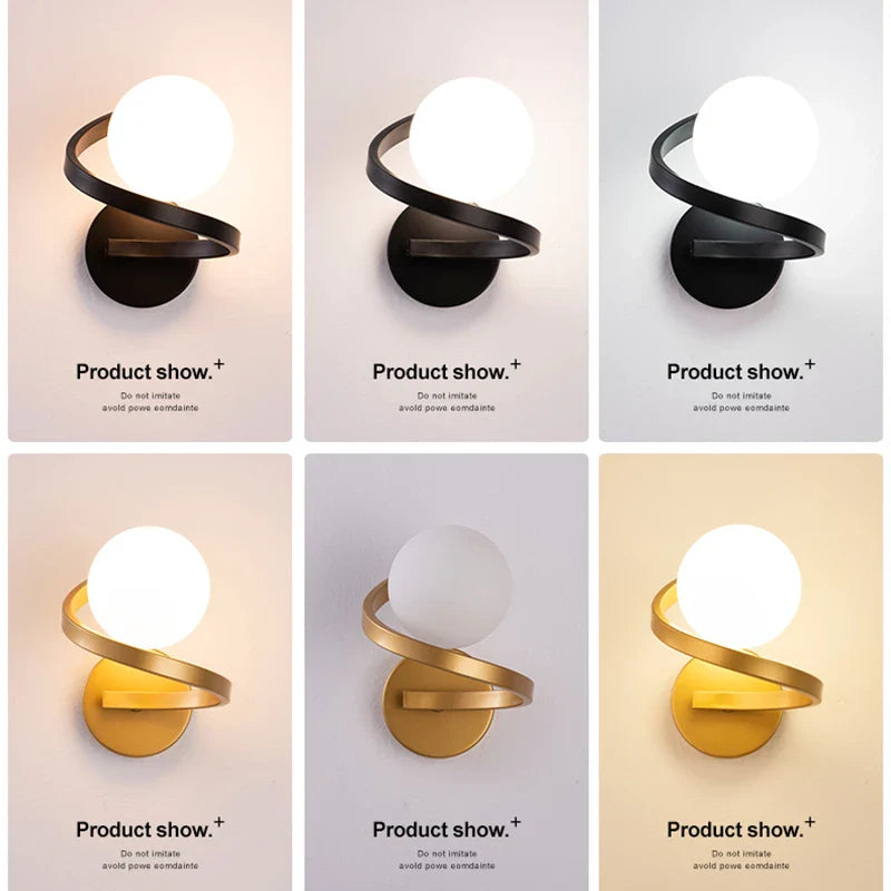 EclipseFlex - Black Copper Wall Lamp | Luxury LED Wall Lighting