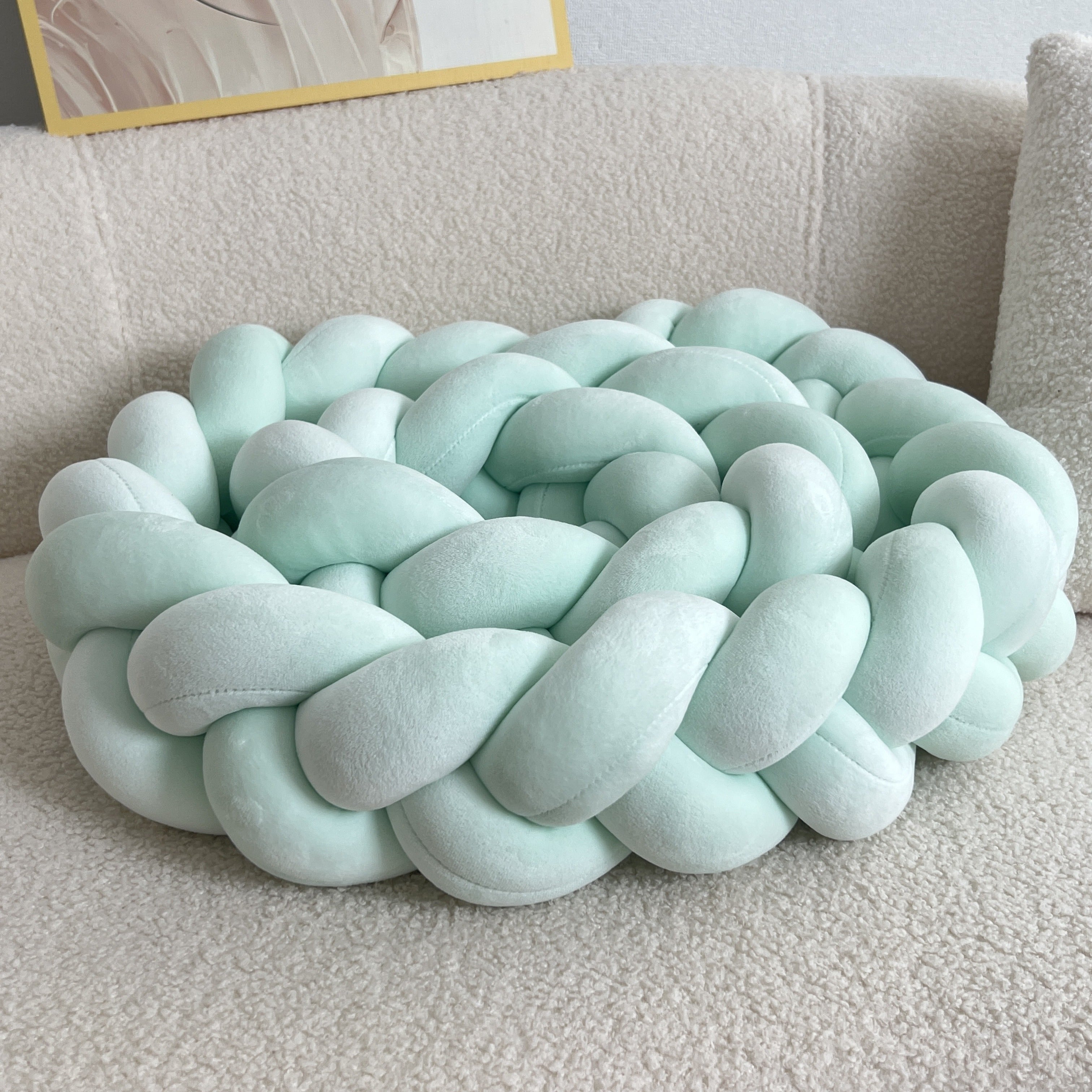 Cuscino da Pavimento con Bottoni Fatti a Mano - Motivo Geometrico, Lavabile, 78 pollici, Cuscino Decorativo per Tutte le Stagioni con Imbottitura in Poliestere