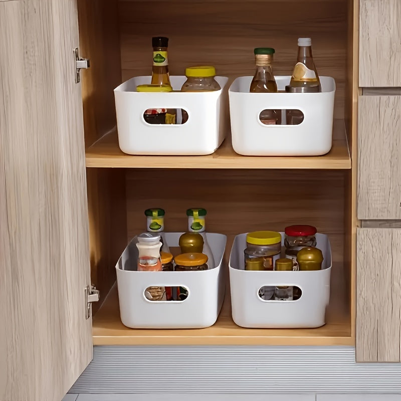 4x Caixas de Arrumação com Pega