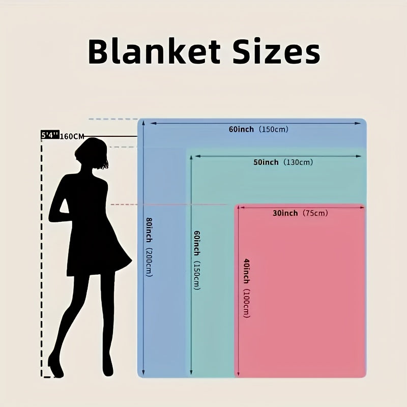 Manta de Pano de Lã às Quadrículas para o Halloween - Manta Suave e Luxuosa de Flanela para Sofá ou Cama