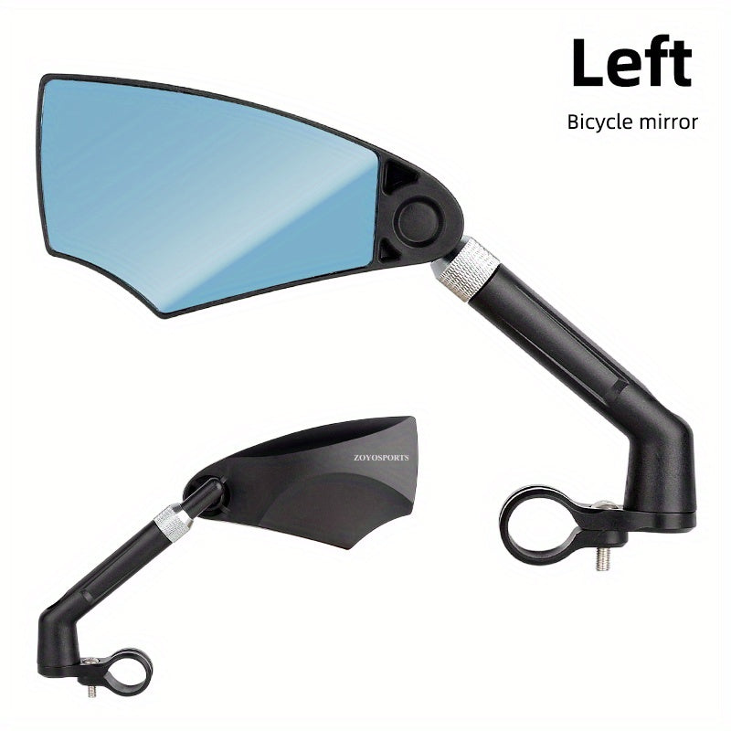 1 Piece Bicycle Rearview Mirror - Universal, 360 Degree Adjustable Mirror