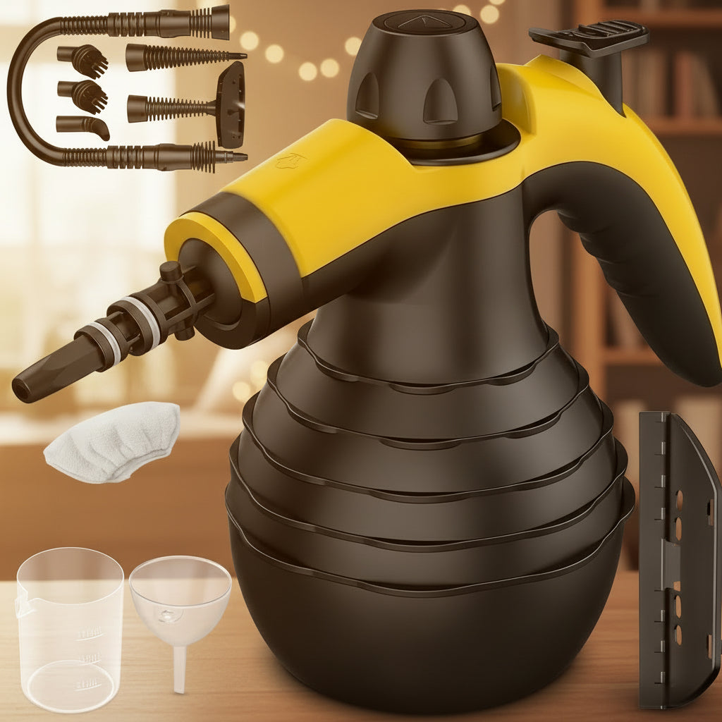 Steam Cleaner Compact 1050W Chemical Free Cleaning