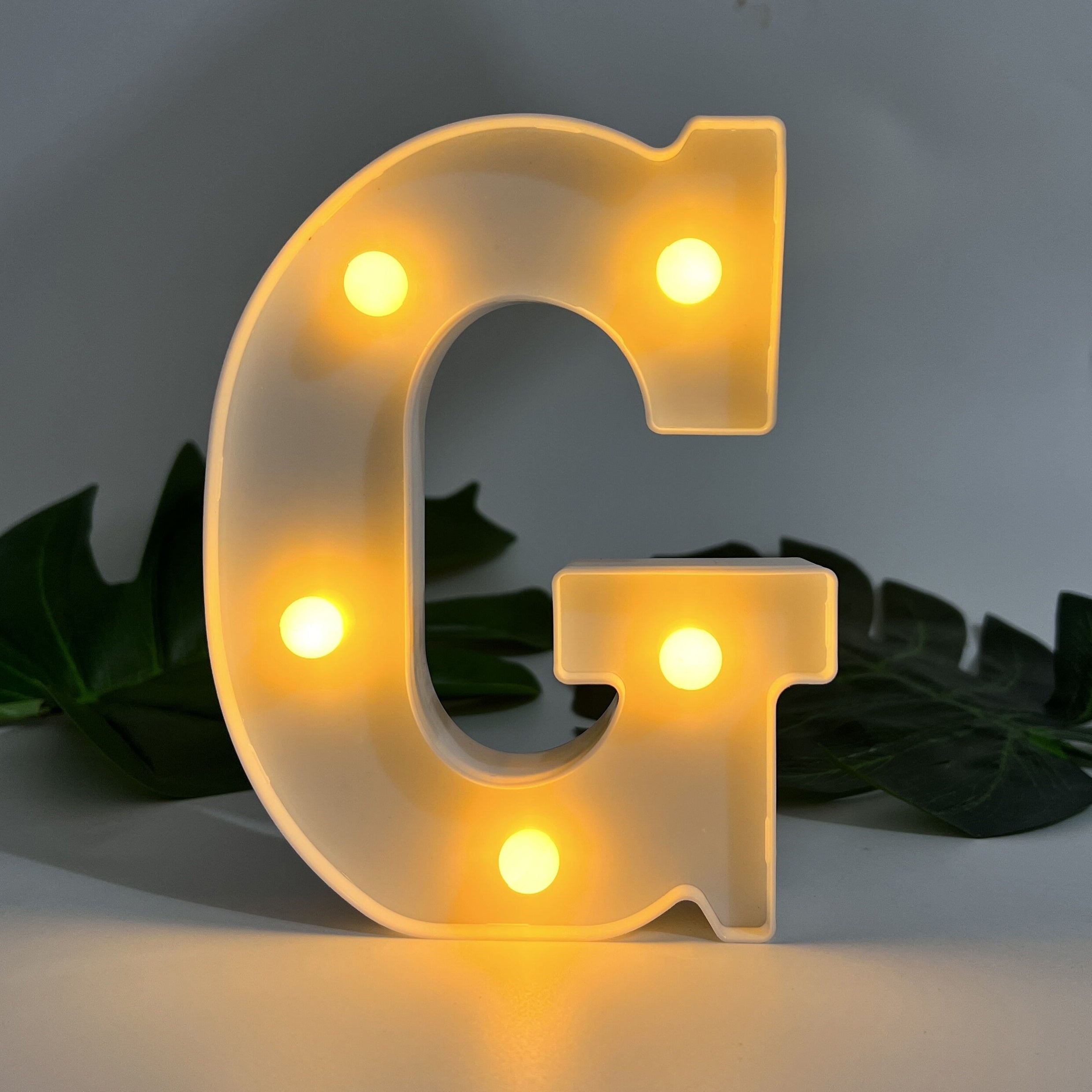 AlphaGlow - LED Decorative Letter Lamp with Battery Power Supply