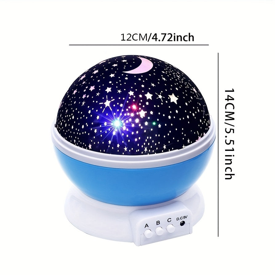 StarryDream - Starry Night Lamp with 12 Colors and 360° Rotation