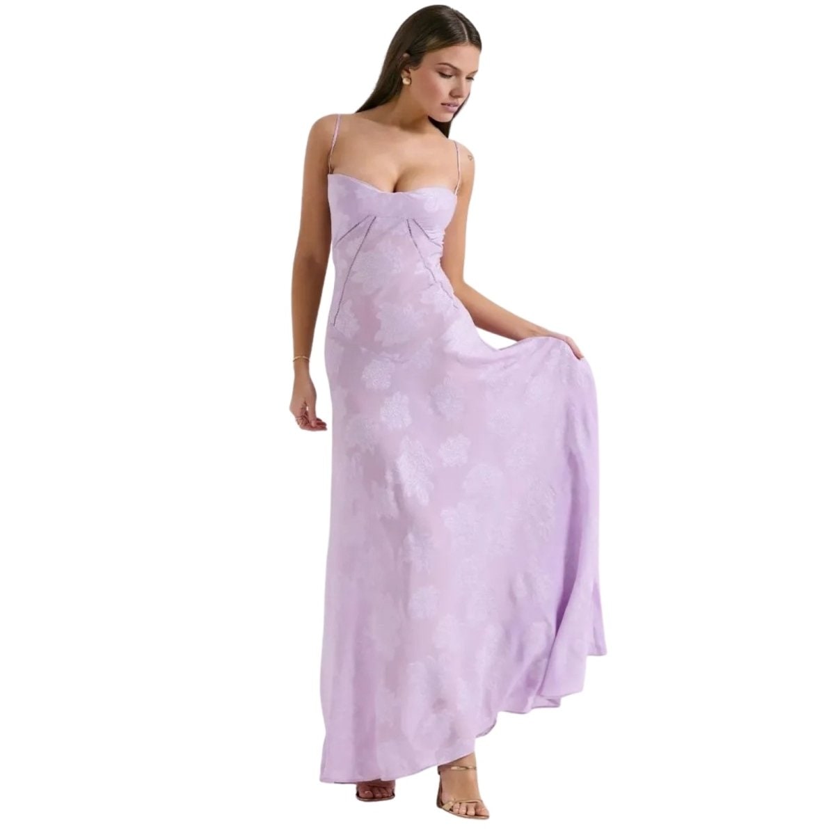 Abito Maxi Donna Corsetto Schiena Allacciata - Image 23