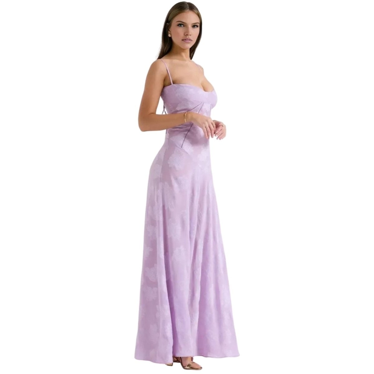 Abito Maxi Donna Corsetto Schiena Allacciata - Image 24