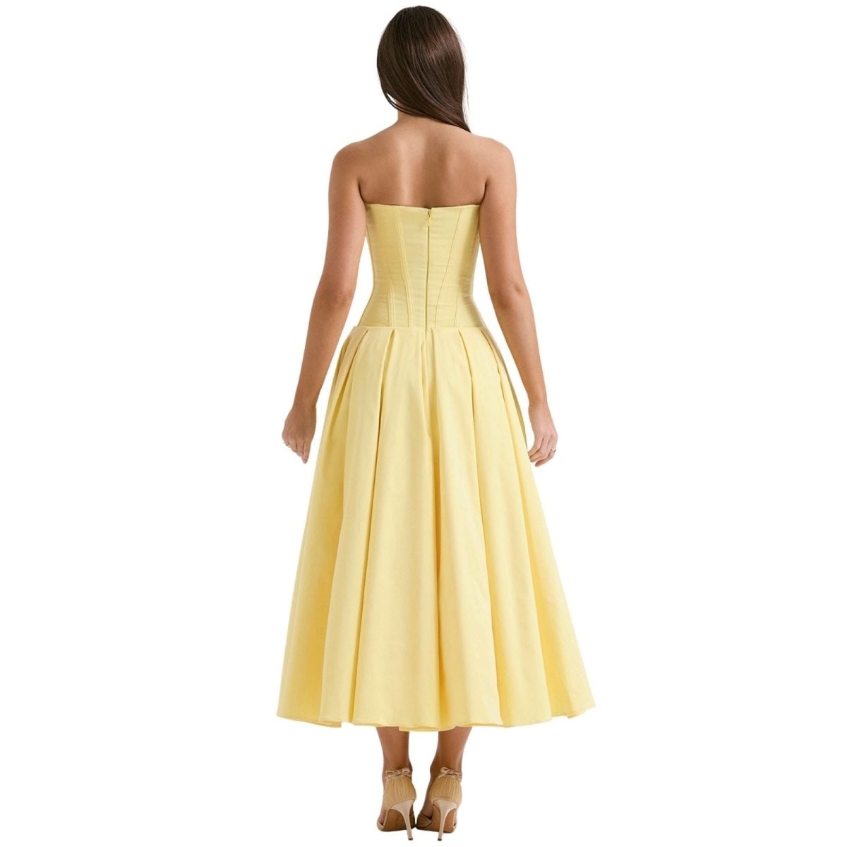 Abito Midi Donna Corpetto Scolpito - Image 28
