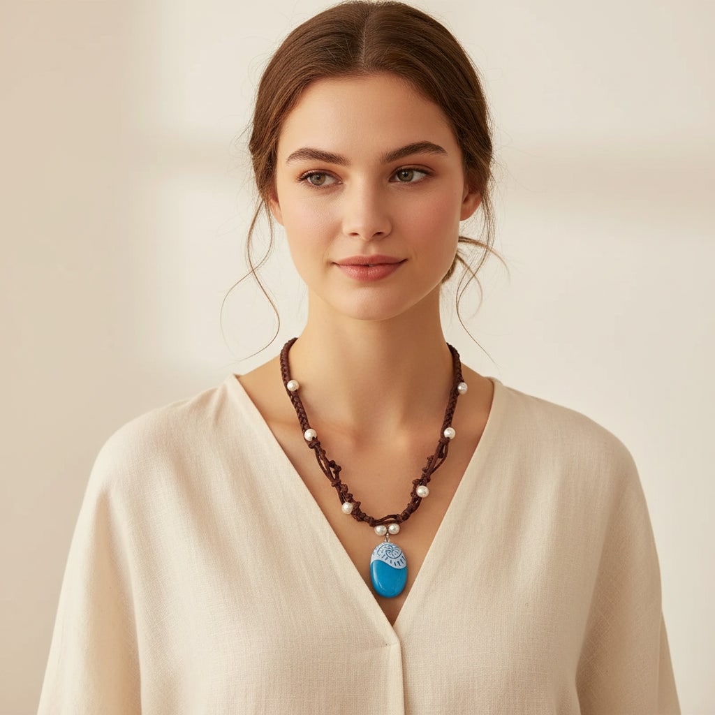 Accessori Halloween Collana Costume Design Perline - Image 1
