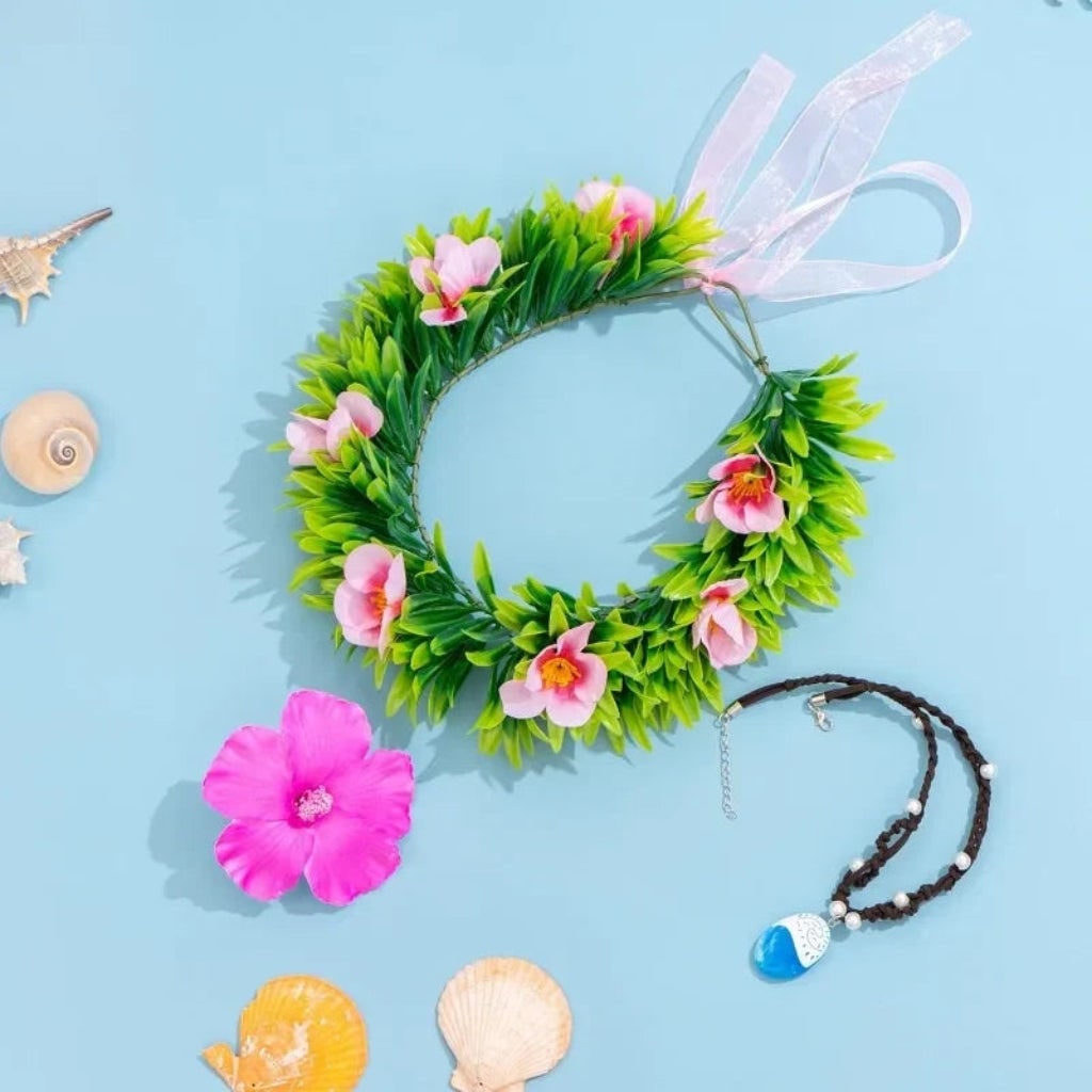 Accessori Halloween Corona Fiori Design Floreale - Image 2