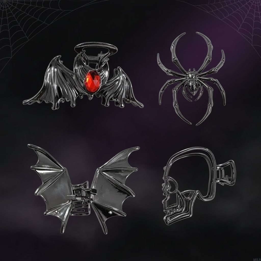 Accessori Halloween Fermagli Capelli Design Divertenti - Image 9
