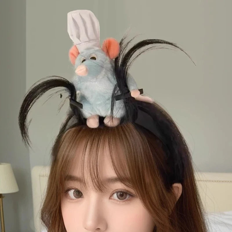 Accessori Per Capelli Cerchietto Peluche Topper Divertente - Image 1