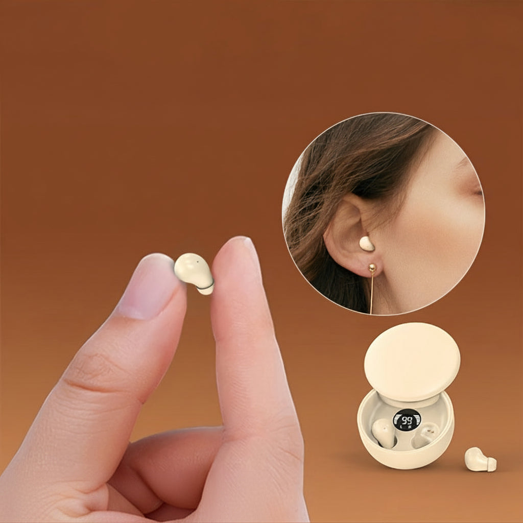 Wireless Earbuds Mini Design Touch Control Charging Case