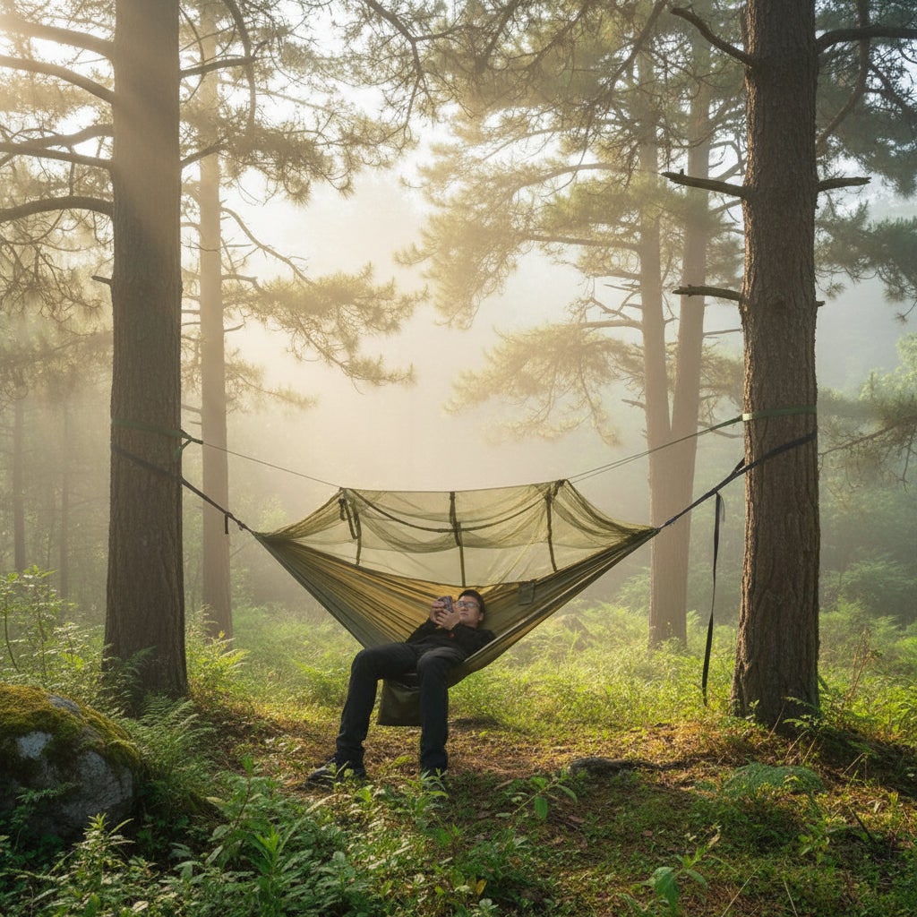 Amaca Campeggio Zanzariera Relax Outdoor - Image 8