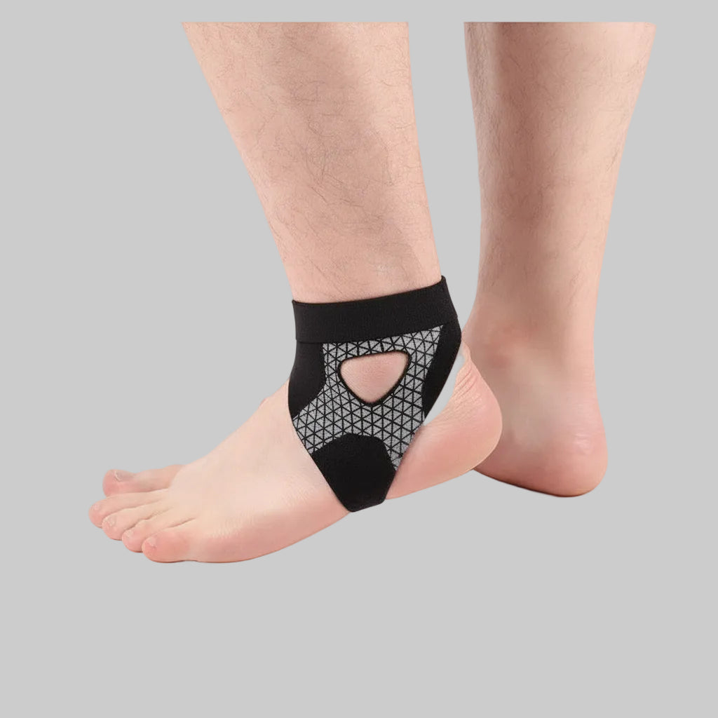 Fascia Caviglia Regolabile Elastica Supporto Sportivo Quotidiano