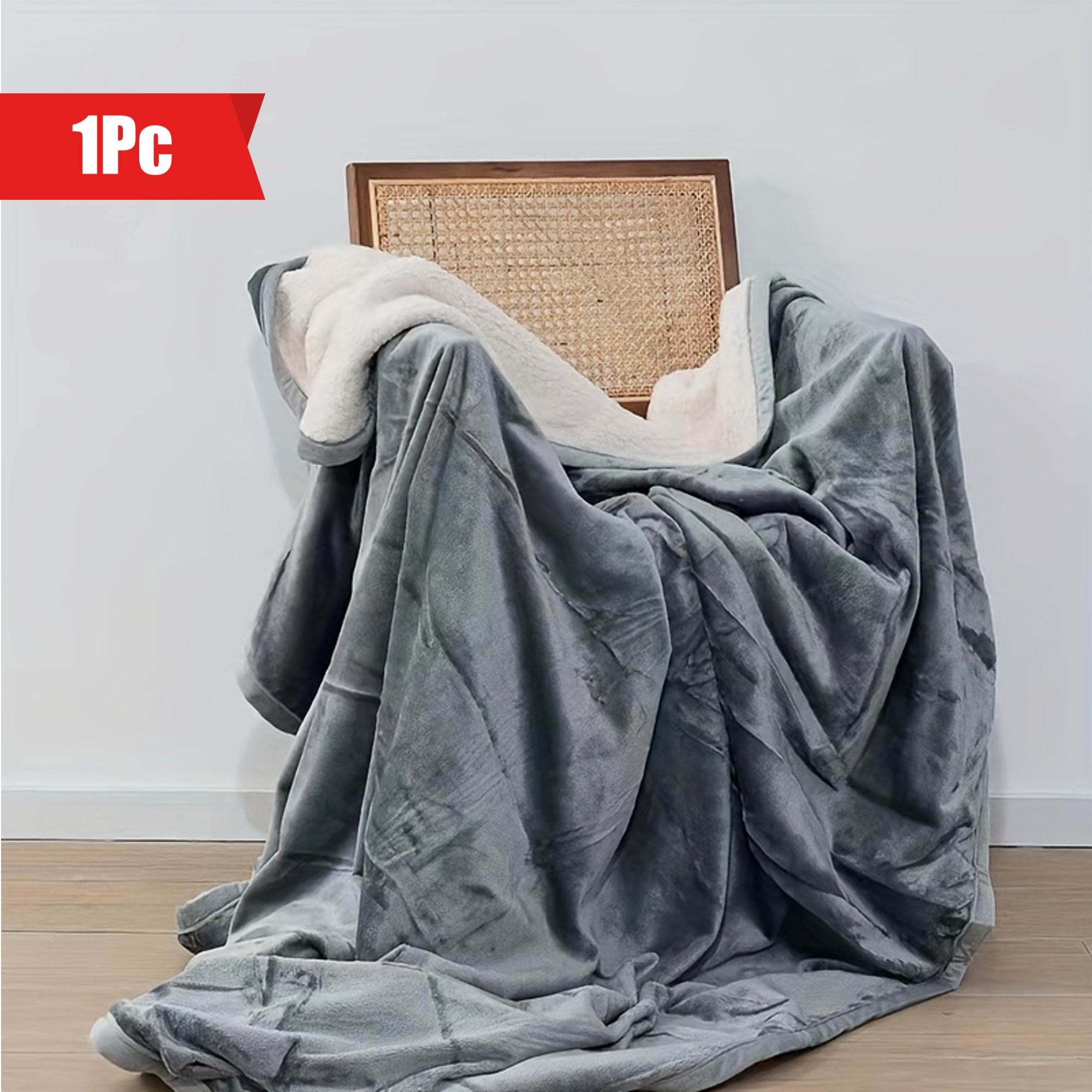 Coperta Impermeabile in Flanella - Calore Morbido e Traspirante con Funzione Impermeabile - 130cm x 150cm