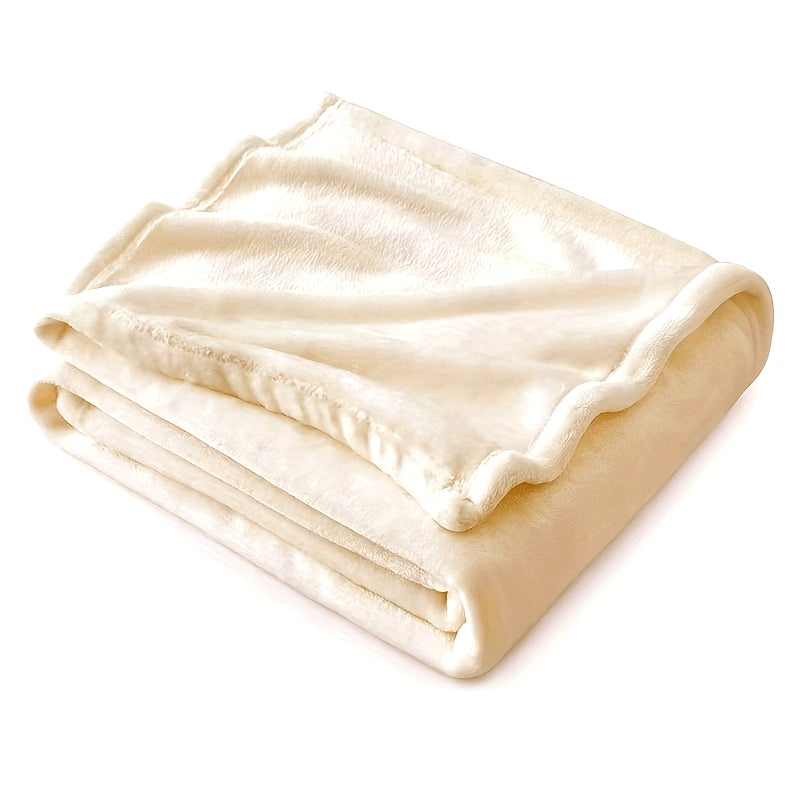 Bohemian Style Fleece Blanket - Soft, Warm, and Comfortable for Couch, Bed, and Travel