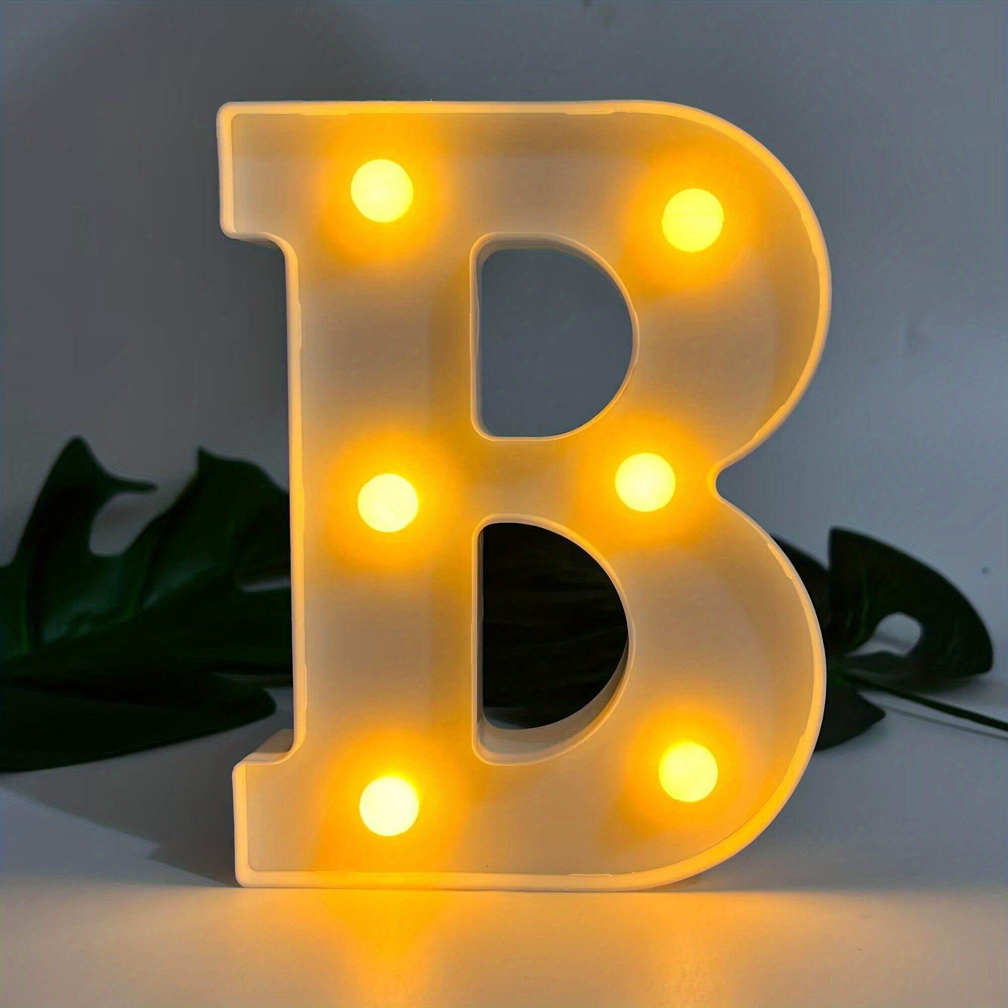 AlphaGlow - LED Decorative Letter Lamp with Battery Power Supply