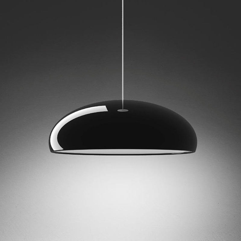 Lámparas colgantes LED Celestia Ronde - Metal blanco para dormitorio y sala de estar