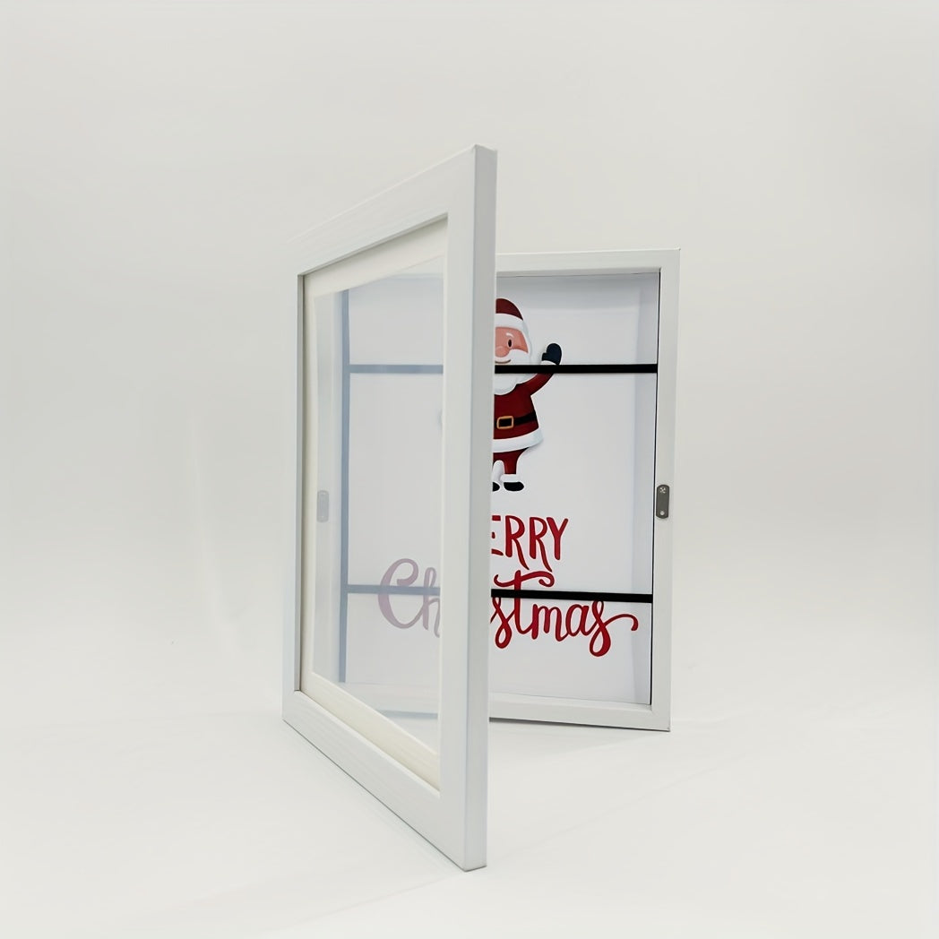 1 piece Children's Art Photo Frame - A4 Front Opening Frame for School Art, Flip Frame for Paintings and Projects