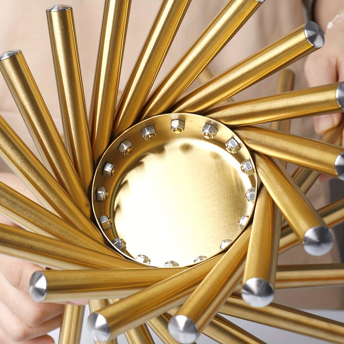 GoldServe - Fruteira de Luxo em Aço Inoxidável Decorativa e de Armazenamento