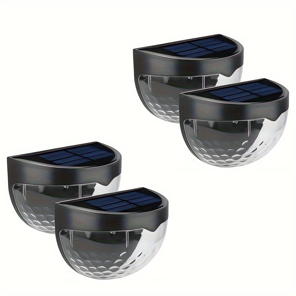 SolarFence - Iluminação para Cerca Solar Exterior, Impermeável e Decorativa