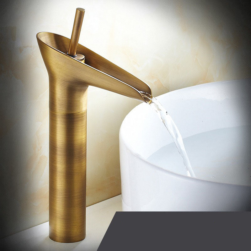 Rubinetto da Lavabo da Bagno a Cascata Antico