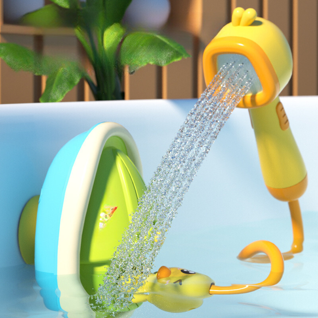 Juguete de baño Rociador de agua Patitos interactivos Cabezal de ducha