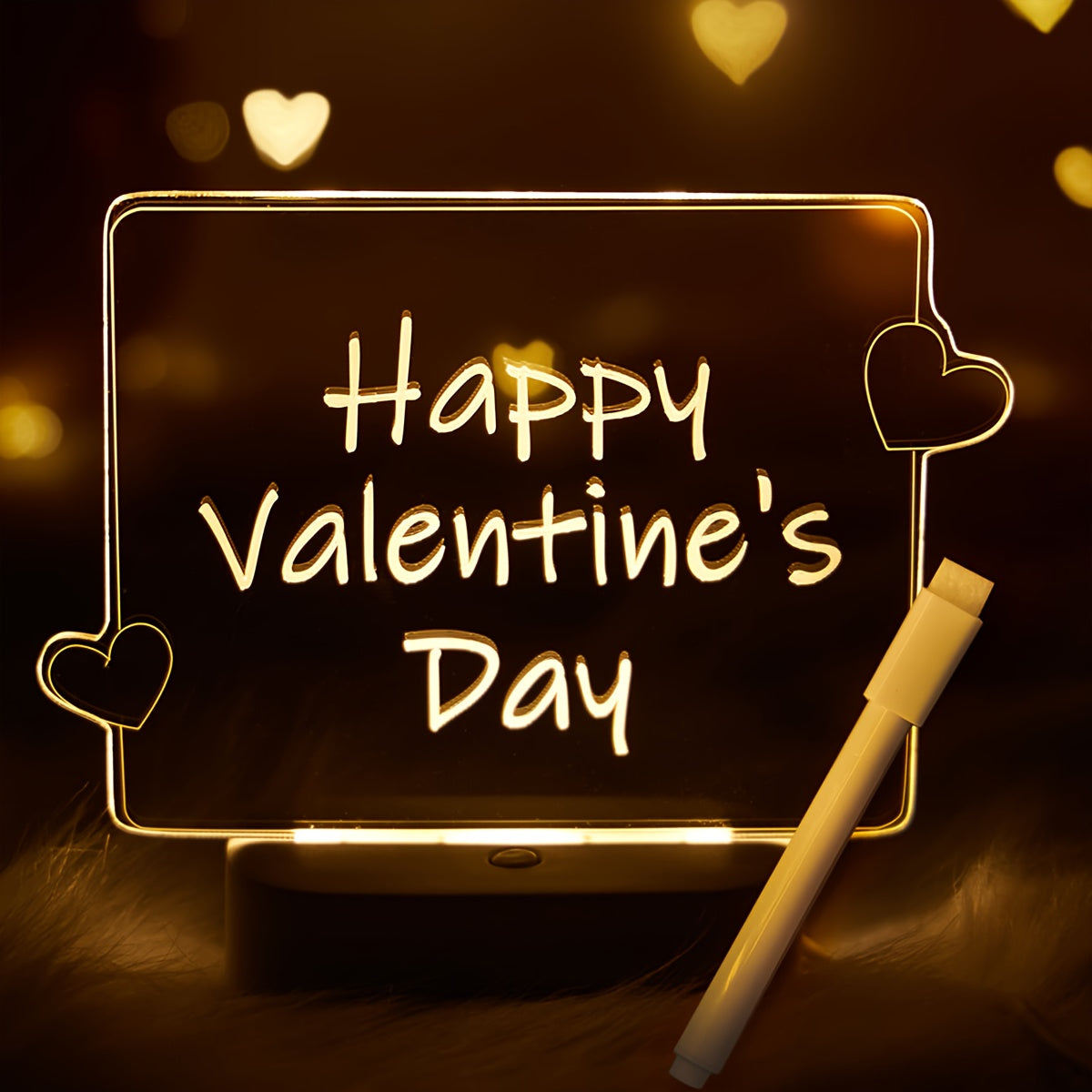 LoveGlow - Lampada Notturna a Cuore d'Amore 3D USB