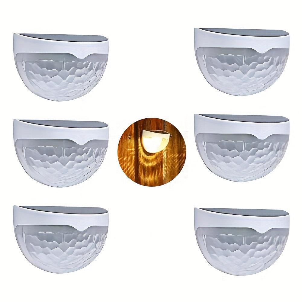 SolarFence - Iluminação para Cerca Solar Exterior, Impermeável e Decorativa