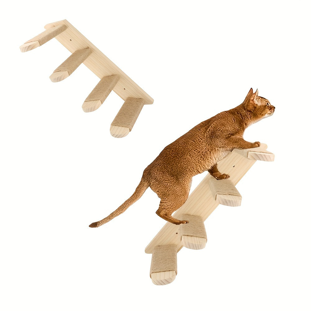 CatClimb - Wall-mounted Wooden Cat Climbing Shelf