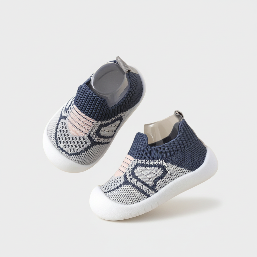 Scarpe Bambino Comode Cotone Traspirante Suole Antiscivolo