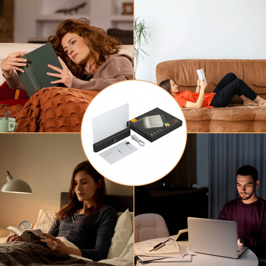 Reading Lamp LED USB Rechargeable Thin Book Light