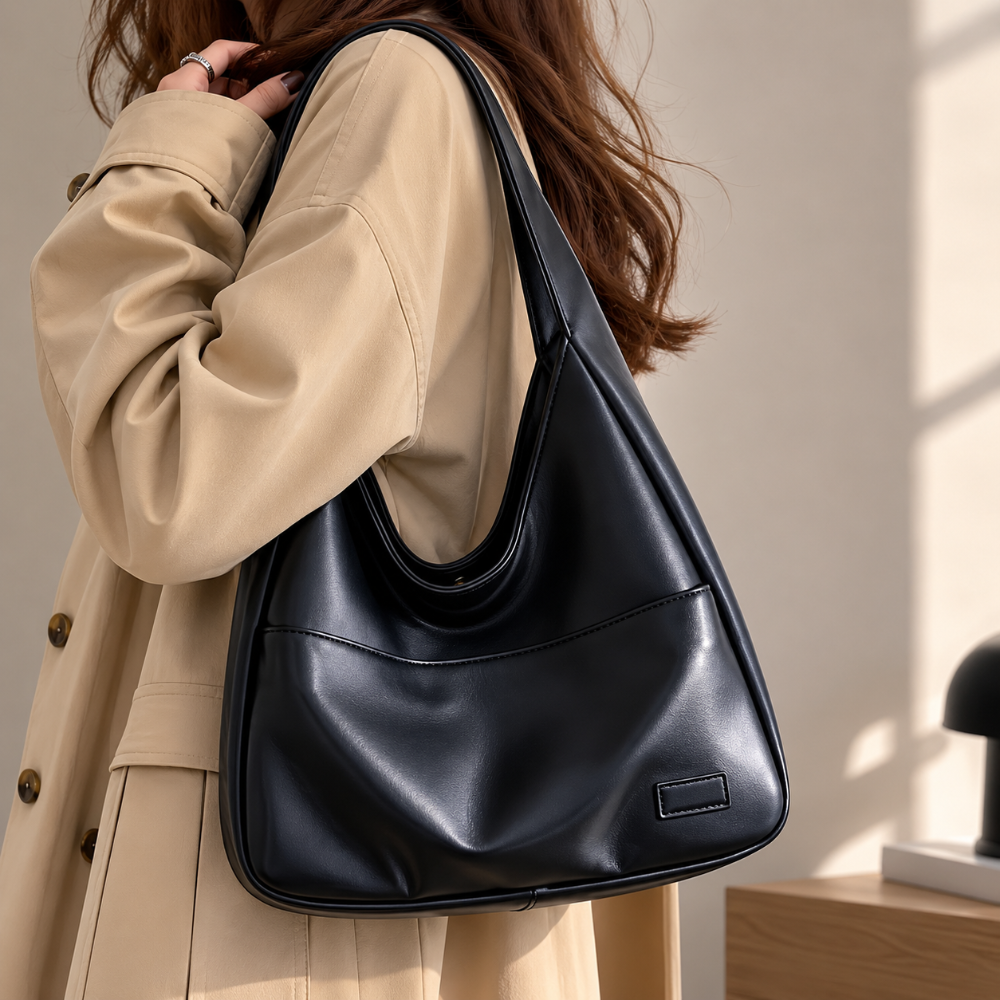 Borsa A Spalla Borsa Donna Organizer Viaggio Zip Multi-Tasche - Image 1
