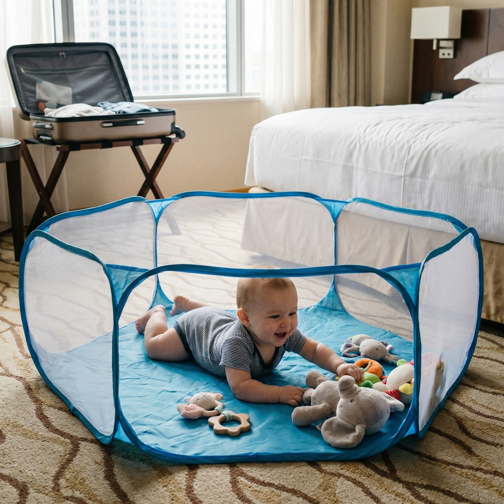 Box Bambino Portatile Zona Sicura Indoor Outdoor - Image 3