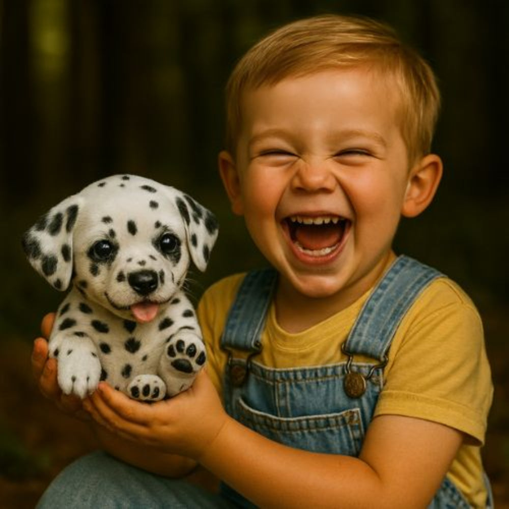 Interactive Plush Dalmatian Robot Puppy – Realistic Walking & Barking Electronic Pet - Image 4