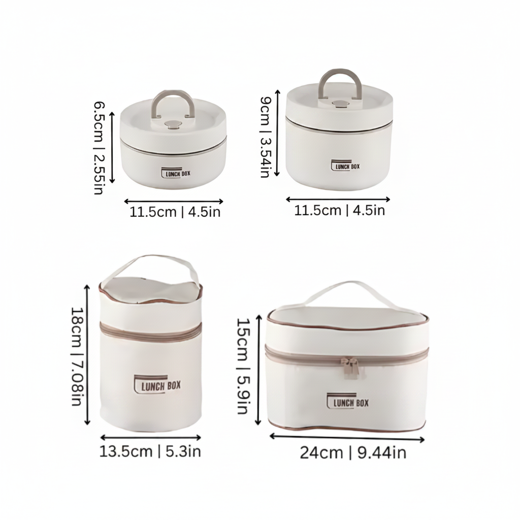 Brotdosen Set Pranzo Contenitori Multiuso - Image 2