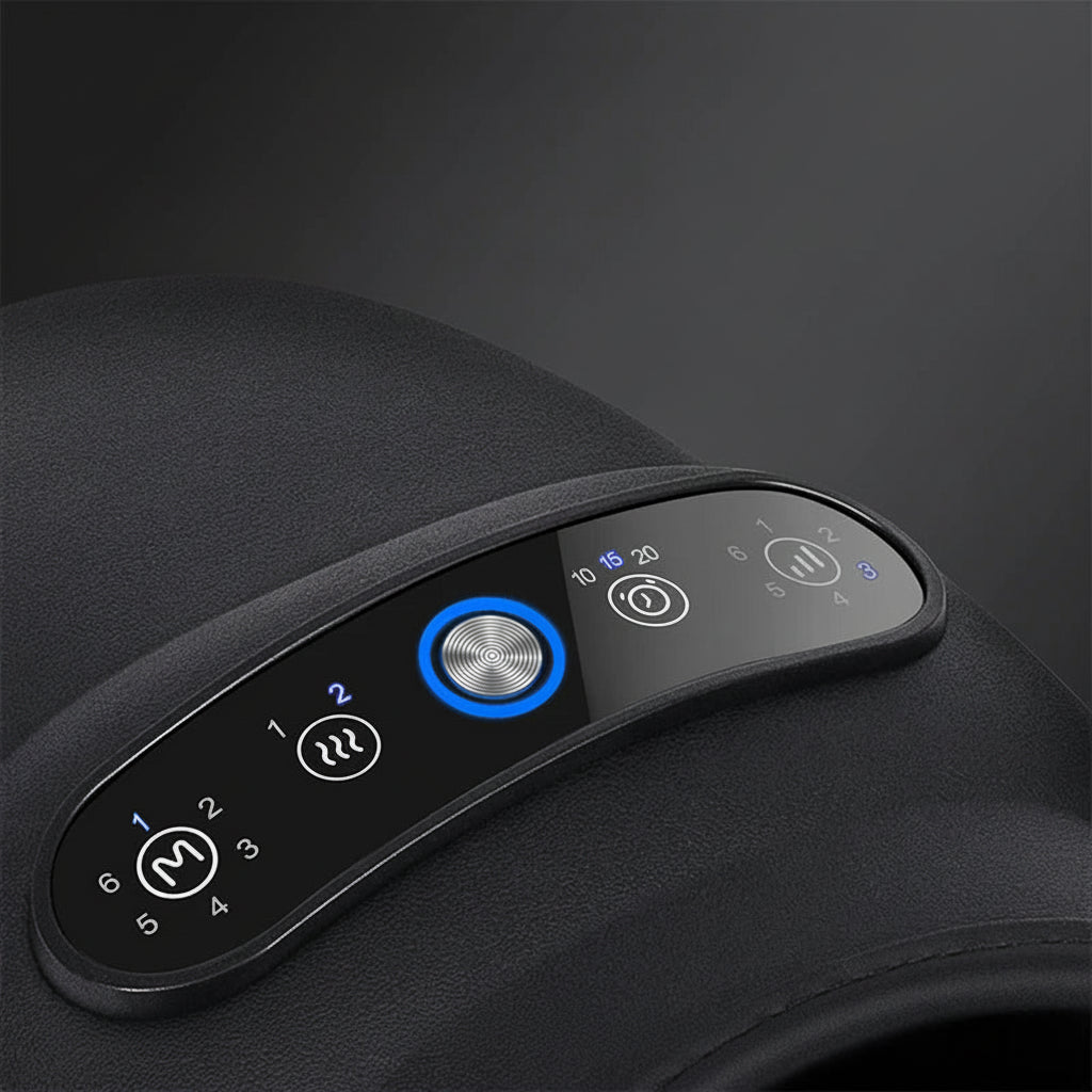 Wireless Hand Massager Heat Airbags 6 Mode Intensity